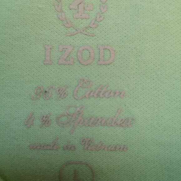 Izod Ladies Short Sleeve Golf Shirt - Picture 2 of 4